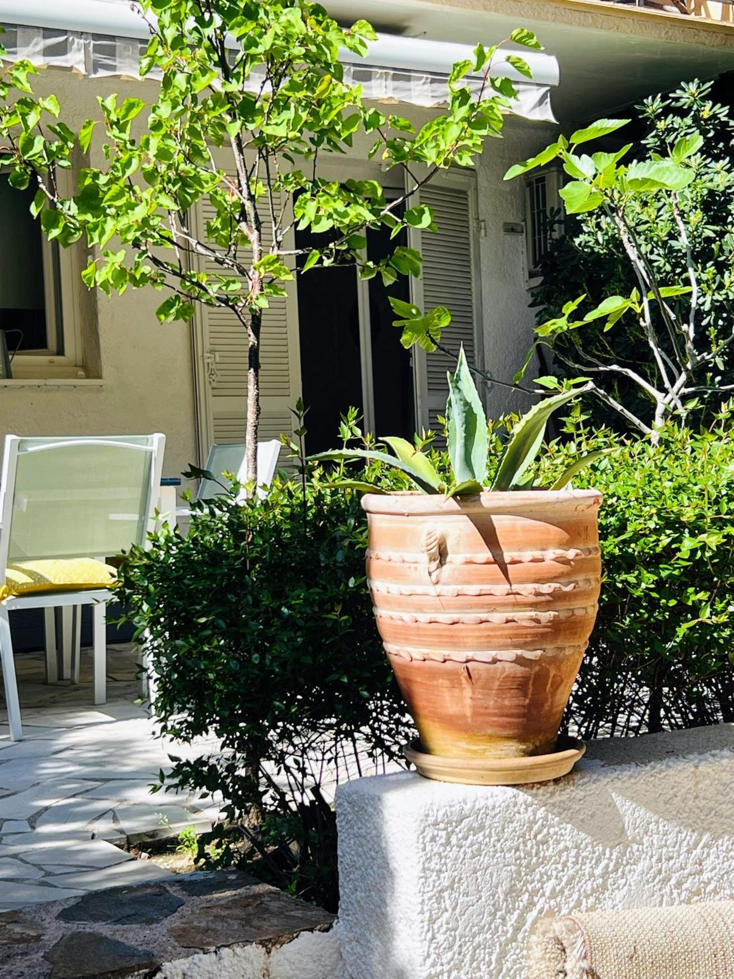 Superbe Appartement Avec Terrasse Jardin Et Parking Prive サントロペ エクステリア 写真